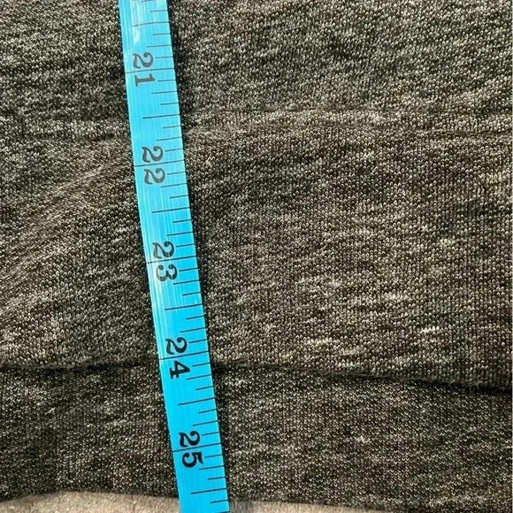 [L] J.Crew Oversized Boyfriend Pullover Hoodie Sweatshirt WMN GrayCotton  Blend - Picture 6 of 8